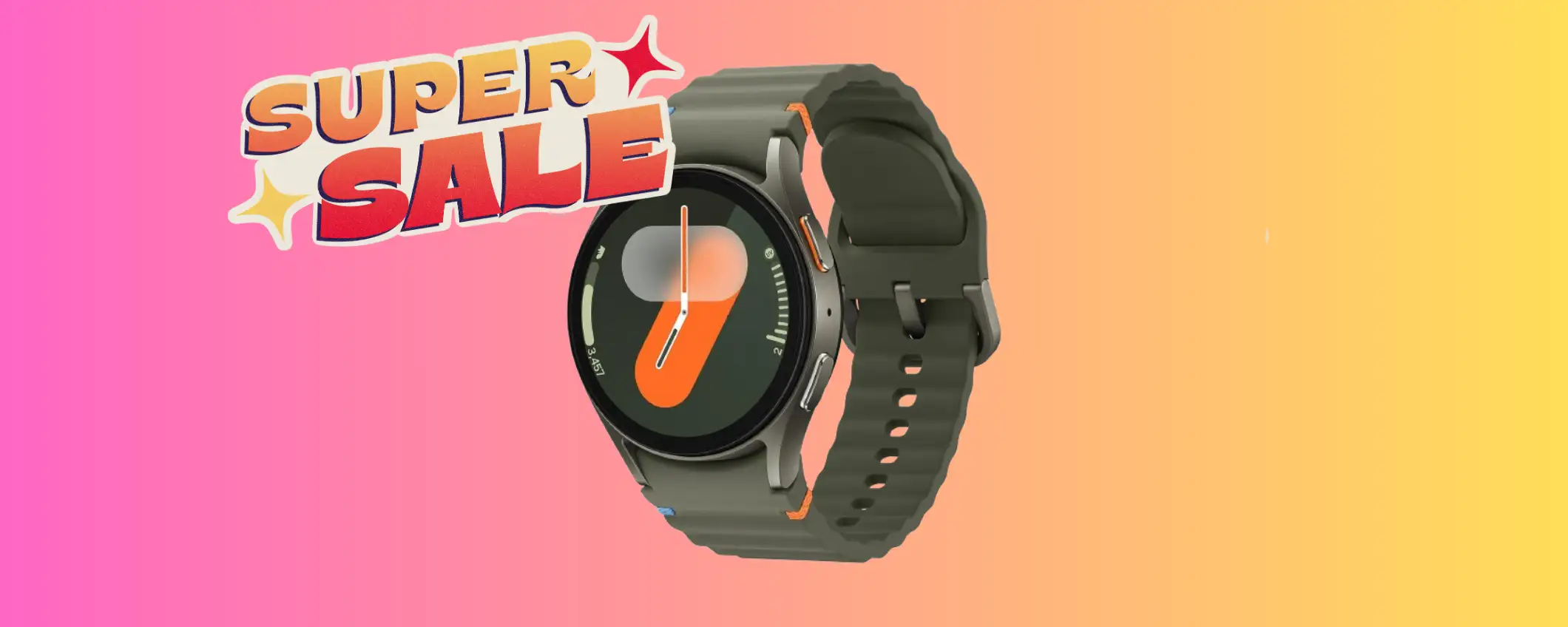 Samsung Galaxy Watch7: oggi risparmi più di 120€ con l'offertona Amazon