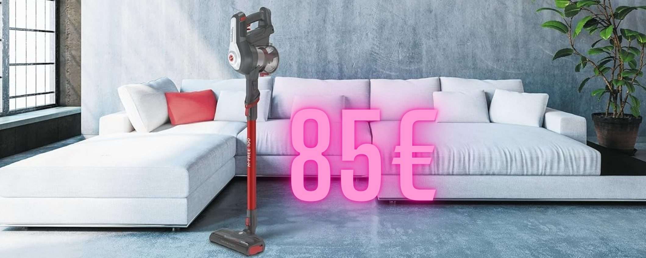 La scopa elettrica Hoover H-FREE 100 ha un rapporto qualità prezzo imbattibile La scopa elettrica Hoover H-FREE 100 ha un rapporto qualità prezzo imbattibile