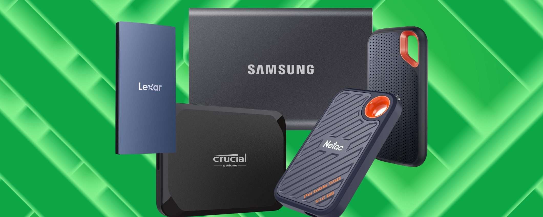SSD portatili per archiviare di tutto: ecco i migliori di oggi per qualità prezzo SSD portatili per archiviare di tutto: ecco i migliori di oggi per qualità prezzo