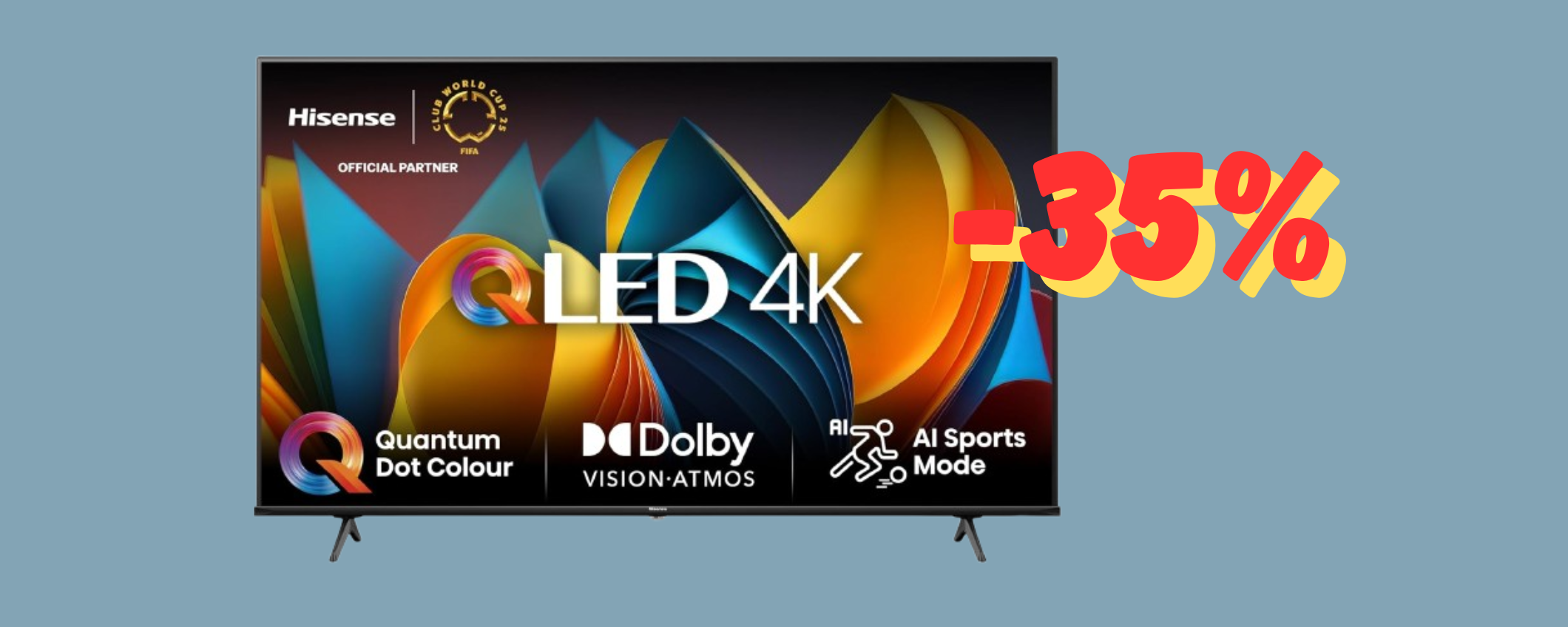 Il televisore Hisense QLED da acquistare subito Il televisore Hisense QLED da acquistare subito