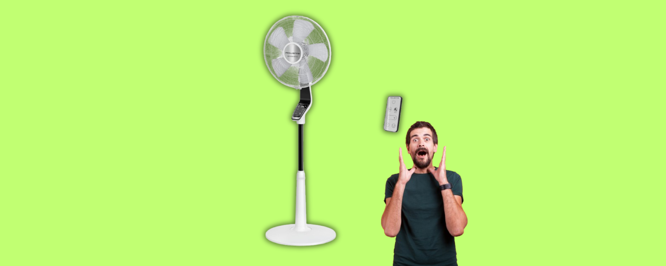 Il ventilatore a piantana Rowenta in sconto a 100 euro Il ventilatore a piantana Rowenta in sconto a 100 euro