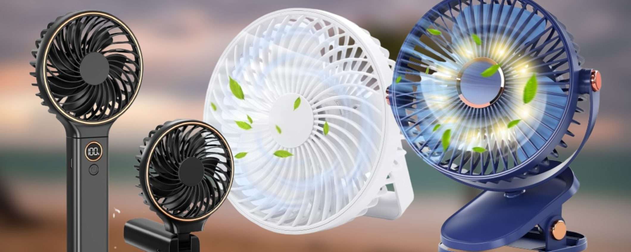 Ventilatori ricaricabili da 9,99€ a meno di 20€: svuotatutto WOW su Amazon Ventilatori ricaricabili da 9,99€ a meno di 20€: svuotatutto WOW su Amazon