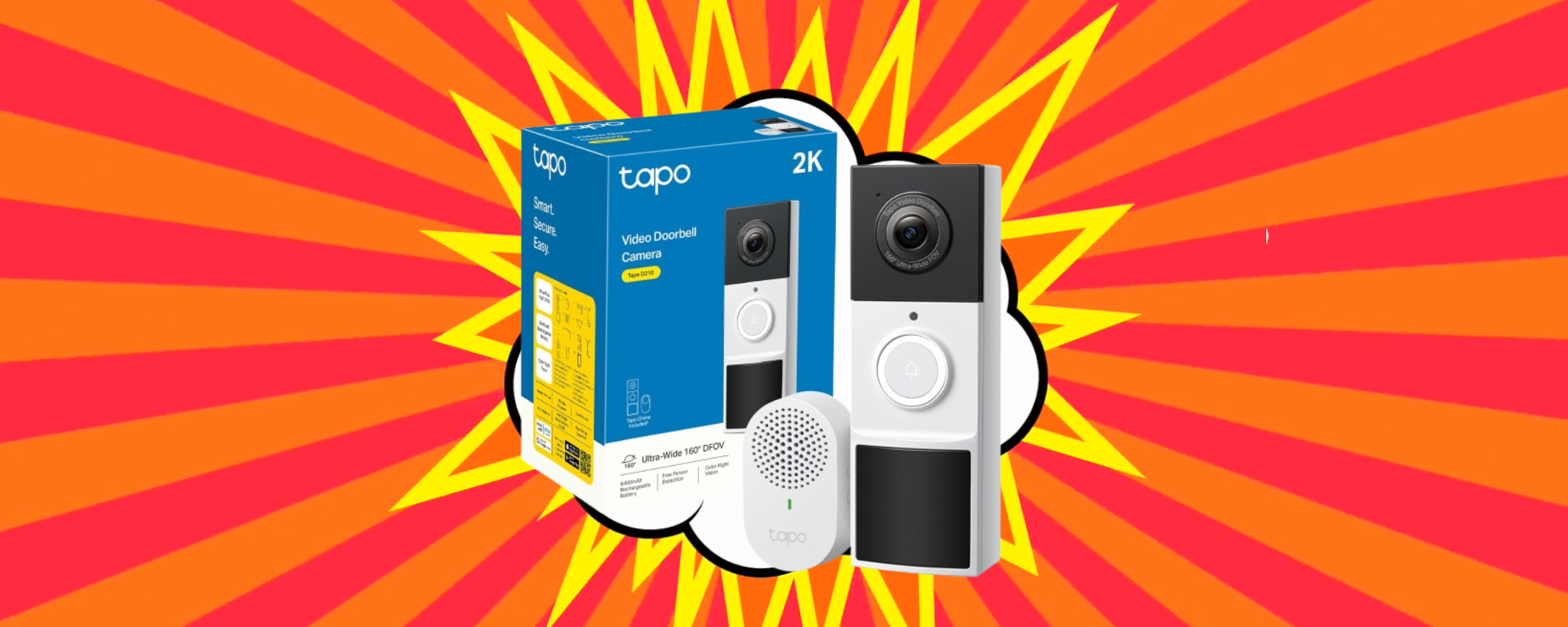 Monitora l'ingresso di casa con il Videocitofono Tapo a meno di 50€ Monitora l'ingresso di casa con il Videocitofono Tapo a meno di 50€
