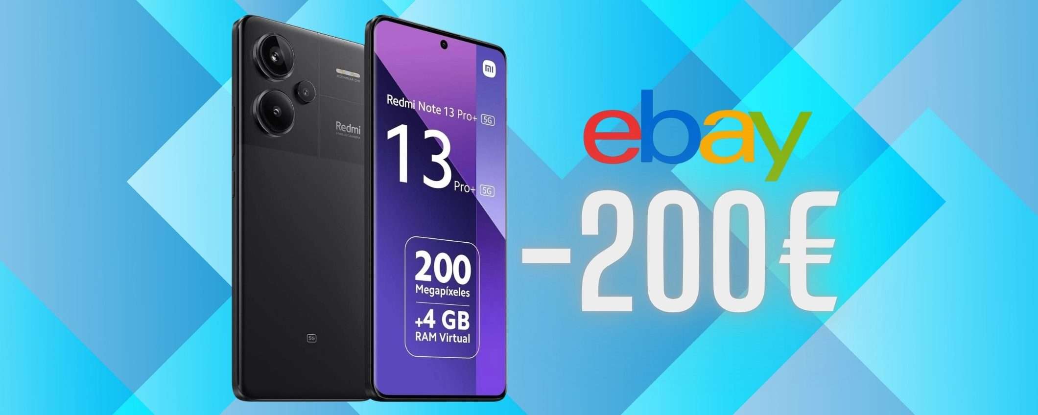 Xiaomi Redmi Note 13 Pro+ (8/256GB) in SCONTO del 42% è il vero affare di oggi Xiaomi Redmi Note 13 Pro+ (8/256GB) in SCONTO del 42% è il vero affare di oggi