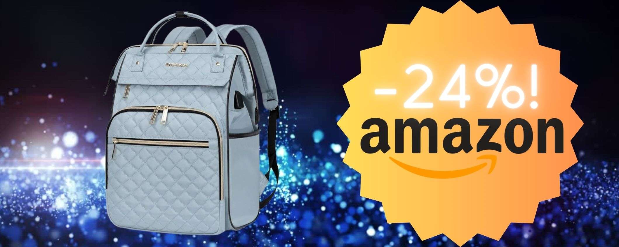 Zaino da donna elegante e pratico, perfetto per ogni occasione: l'offerta da non perdere! Zaino da donna elegante e pratico, perfetto per ogni occasione: l'offerta da non perdere!