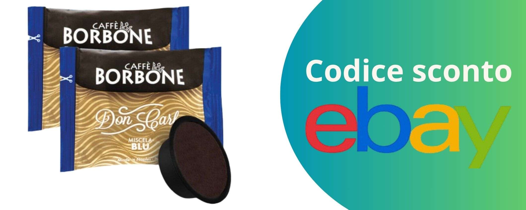 Super scorta estiva: 200 capsule di Don Carlo Blu a prezzo da urlo, affrettati!