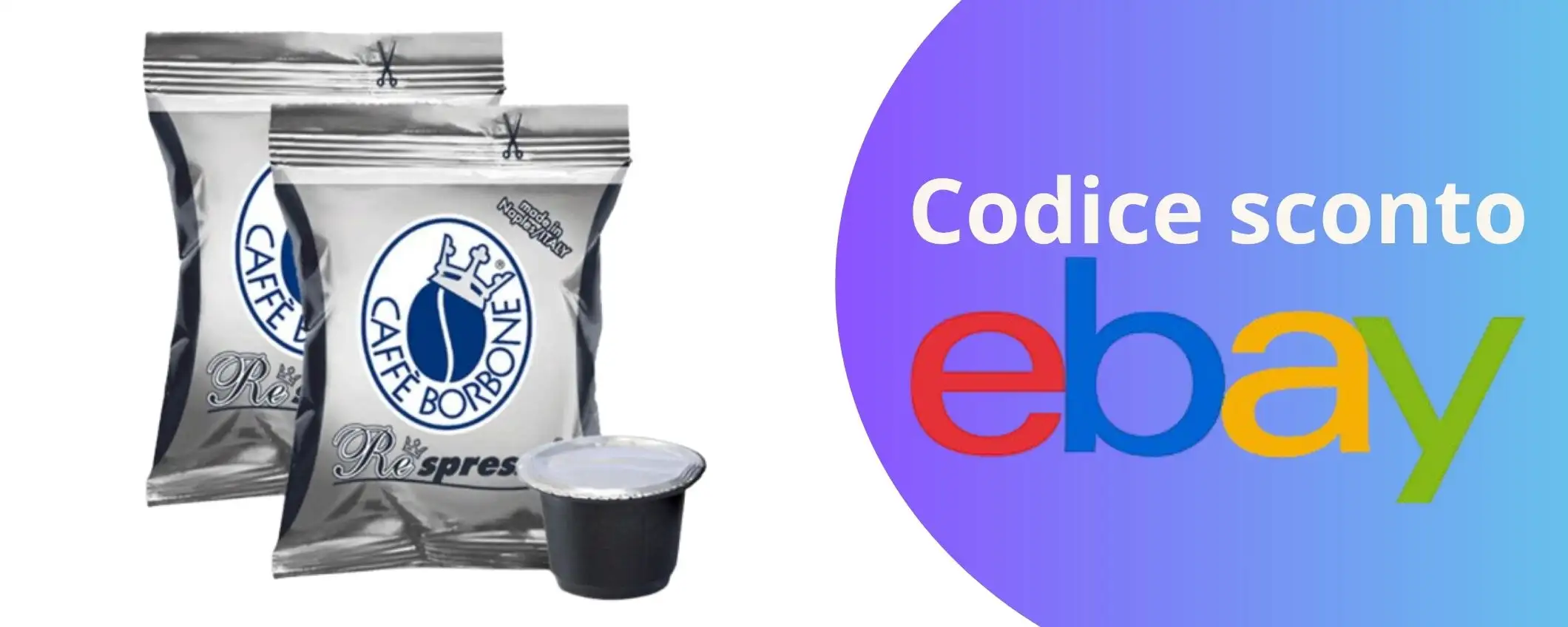 Non fartela sfuggire: 400 cialde di caffè Borbone in promo LIMITATA!