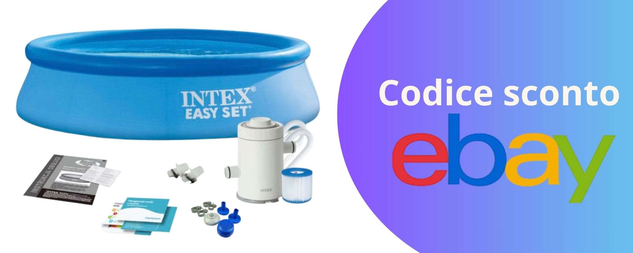 Piscina estiva perfetta per tutta la famiglia e pronta in 10 minuti: la promo immediata! Piscina estiva perfetta per tutta la famiglia e pronta in 10 minuti: la promo immediata!