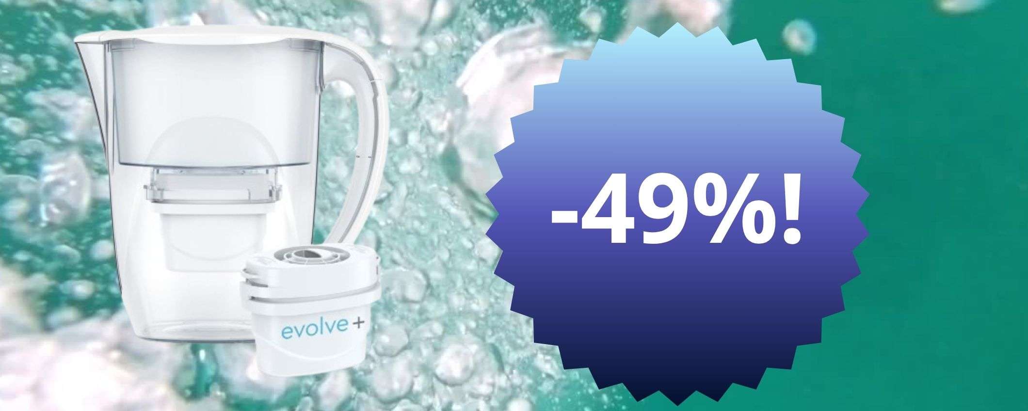 Caraffa filtrante + filtri inclusi: l'offerta da non perdere per acqua più buona e più sana!