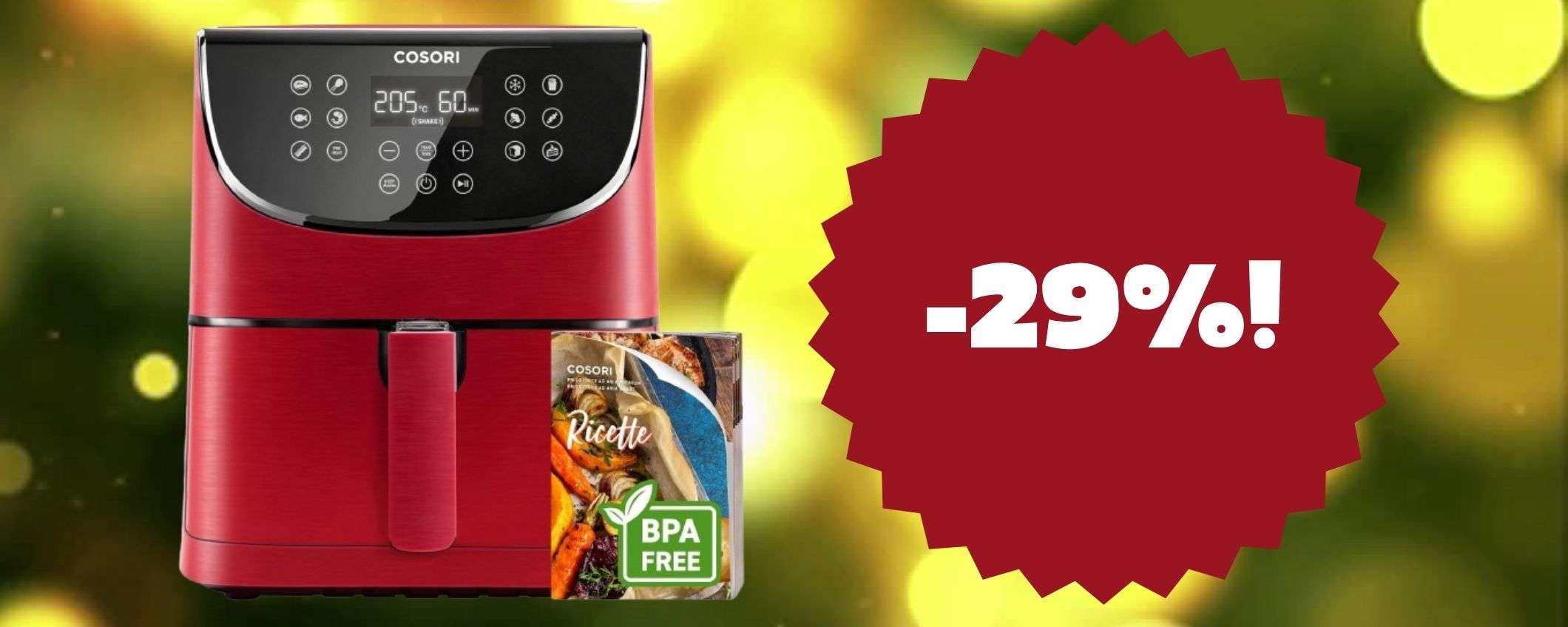 La friggitrice ad aria dei tuoi sogni ora a prezzo da urlo: l'offerta da non perdere! La friggitrice ad aria dei tuoi sogni ora a prezzo da urlo: l'offerta da non perdere!