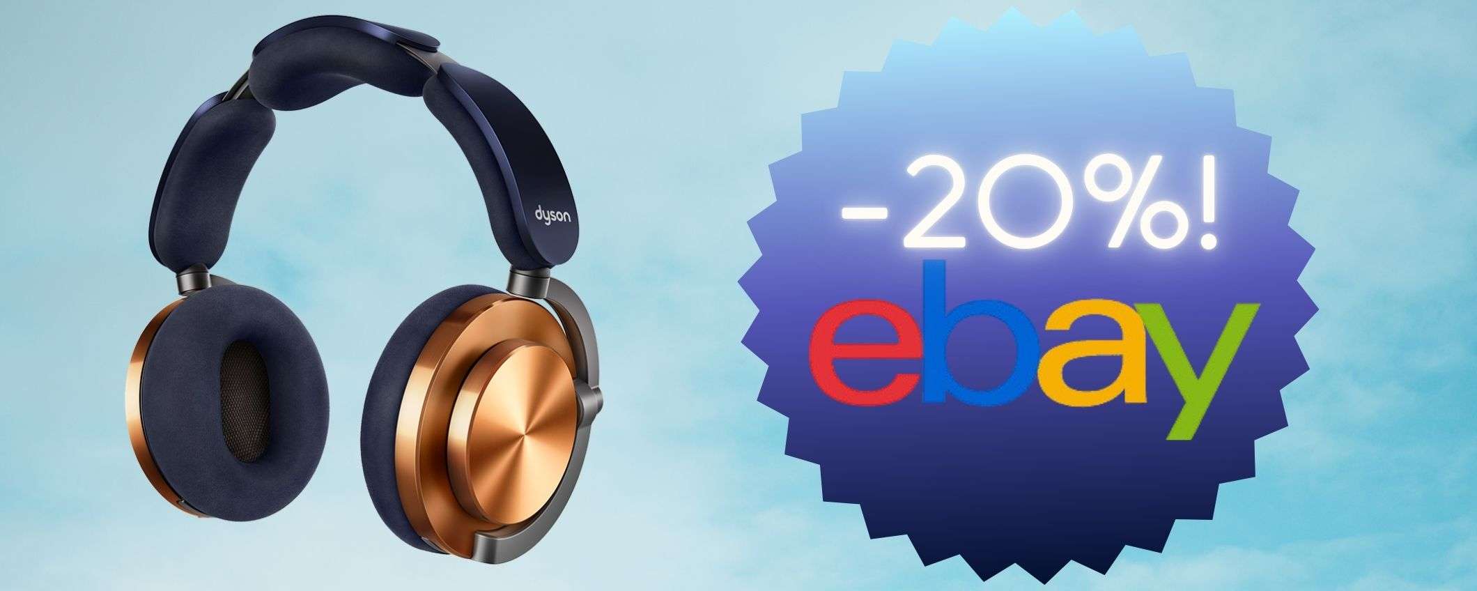 Ergonomia top e suono professionale: le cuffie Dyson di cui non potrai più fare ameno, ora a prezzo imperdibile! Ergonomia top e suono professionale: le cuffie Dyson di cui non potrai più fare ameno, ora a prezzo imperdibile!