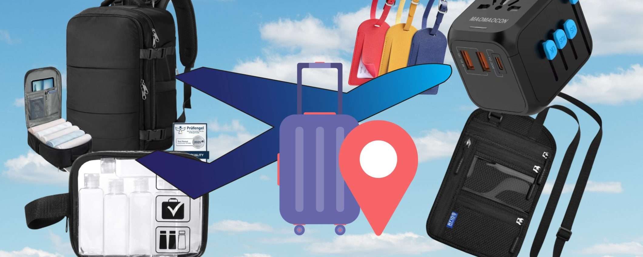 10 accessori INDISPENSABILI da viaggio: su Amazon da 5€ a meno di 20€ 10 accessori INDISPENSABILI da viaggio: su Amazon da 5€ a meno di 20€