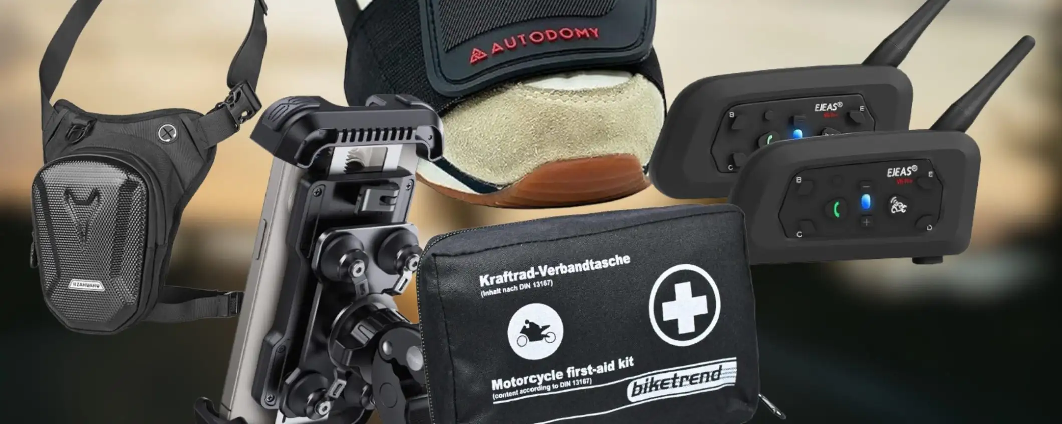 Vacanze in moto: accessori economici INDISPENSABILI su Amazon (da 7,79€)