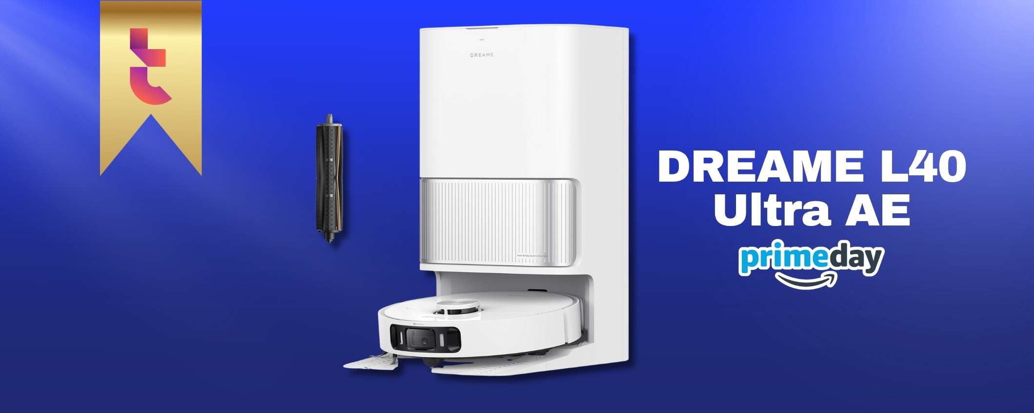 DREAME L40 Ultra AE pulisce casa e tu vai in vacanza: sconto Prime Day DREAME L40 Ultra AE pulisce casa e tu vai in vacanza: sconto Prime Day
