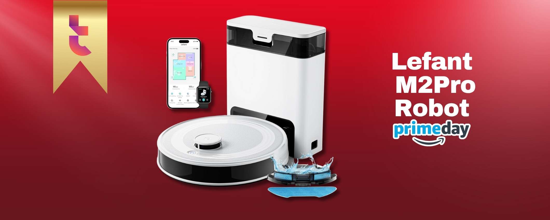 Lefant M2Pro Robot è il tuo aiutante in casa: pulizie facili (-63%) Lefant M2Pro Robot è il tuo aiutante in casa: pulizie facili (-63%)