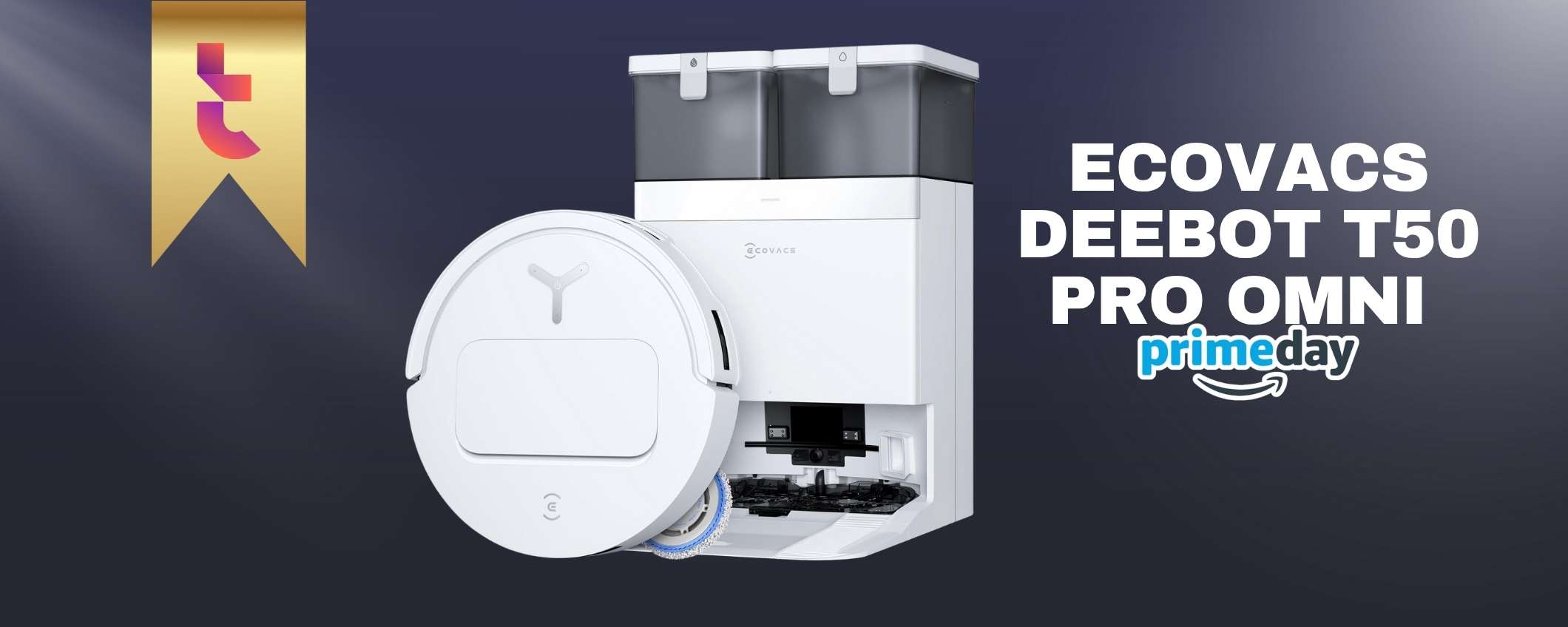 ECOVACS DEEBOT T50 PRO OMNI è il fenomeno delle pulizie, prezzo SHOCK ECOVACS DEEBOT T50 PRO OMNI è il fenomeno delle pulizie, prezzo SHOCK