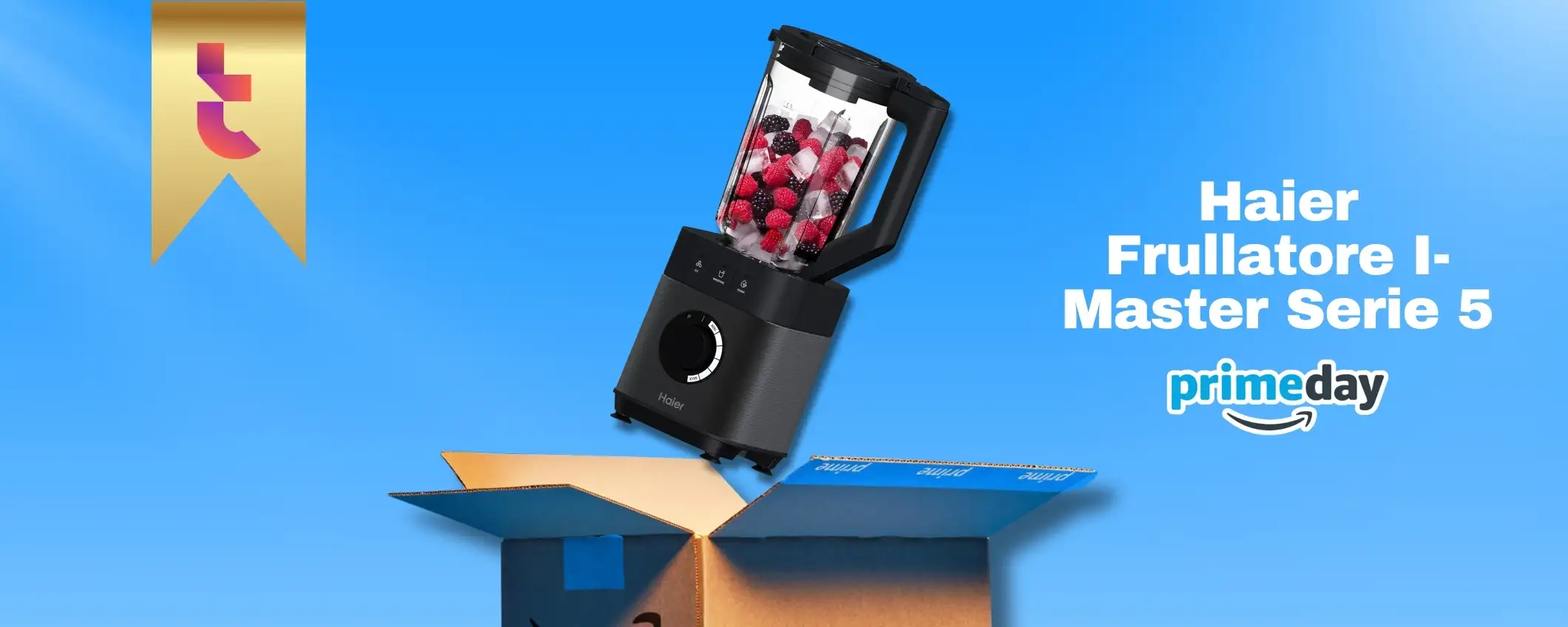 5 velocità, Ice Crush e autopulizia: il frullatore Haier semplifica la vita 5 velocità, Ice Crush e autopulizia: il frullatore Haier semplifica la vita