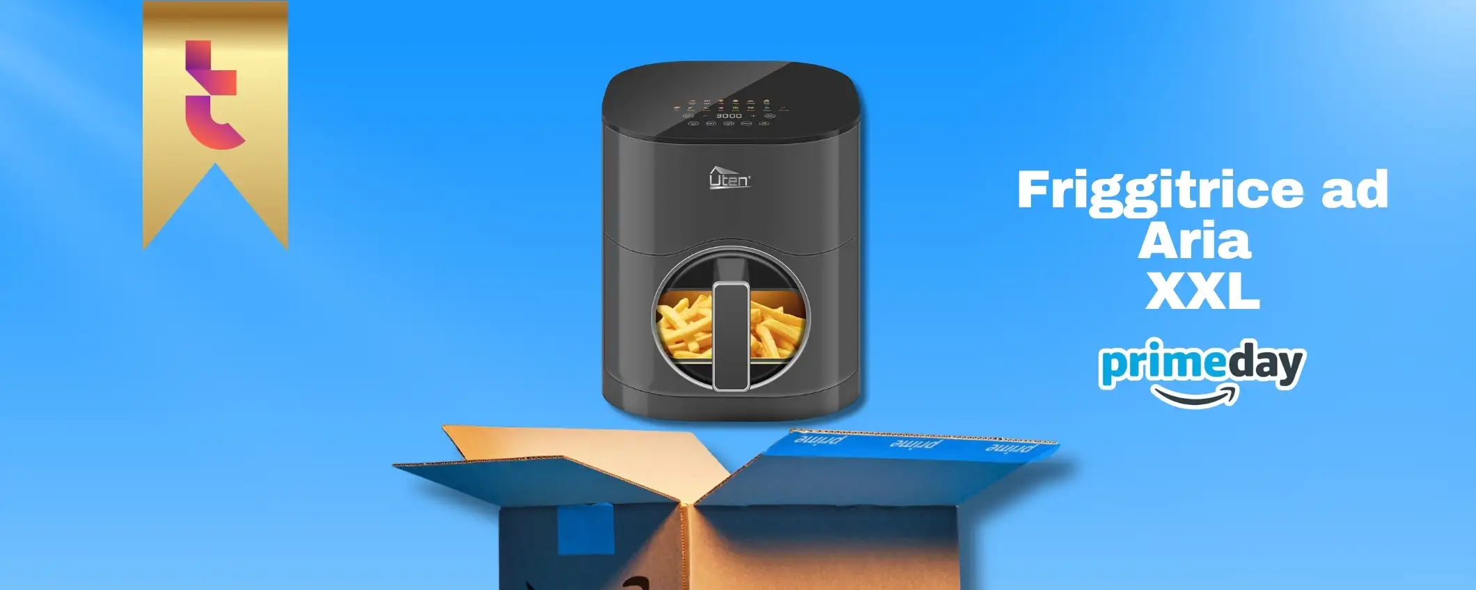 Fritto leggero, niente giri, tutto sotto controllo: è l'Air Fryer XXL a 63€ Fritto leggero, niente giri, tutto sotto controllo: è l'Air Fryer XXL a 63€
