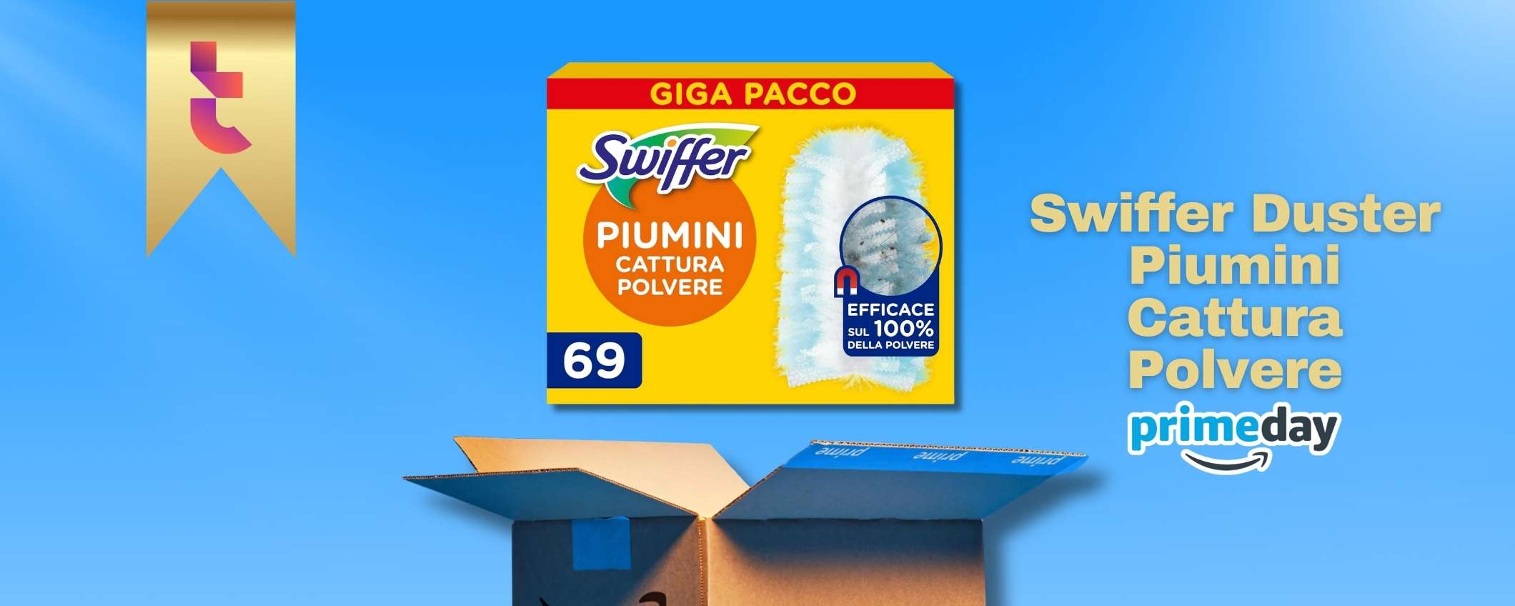 Con Swiffer Duster la polvere ha paura di entrare in casa: prezzo MINI