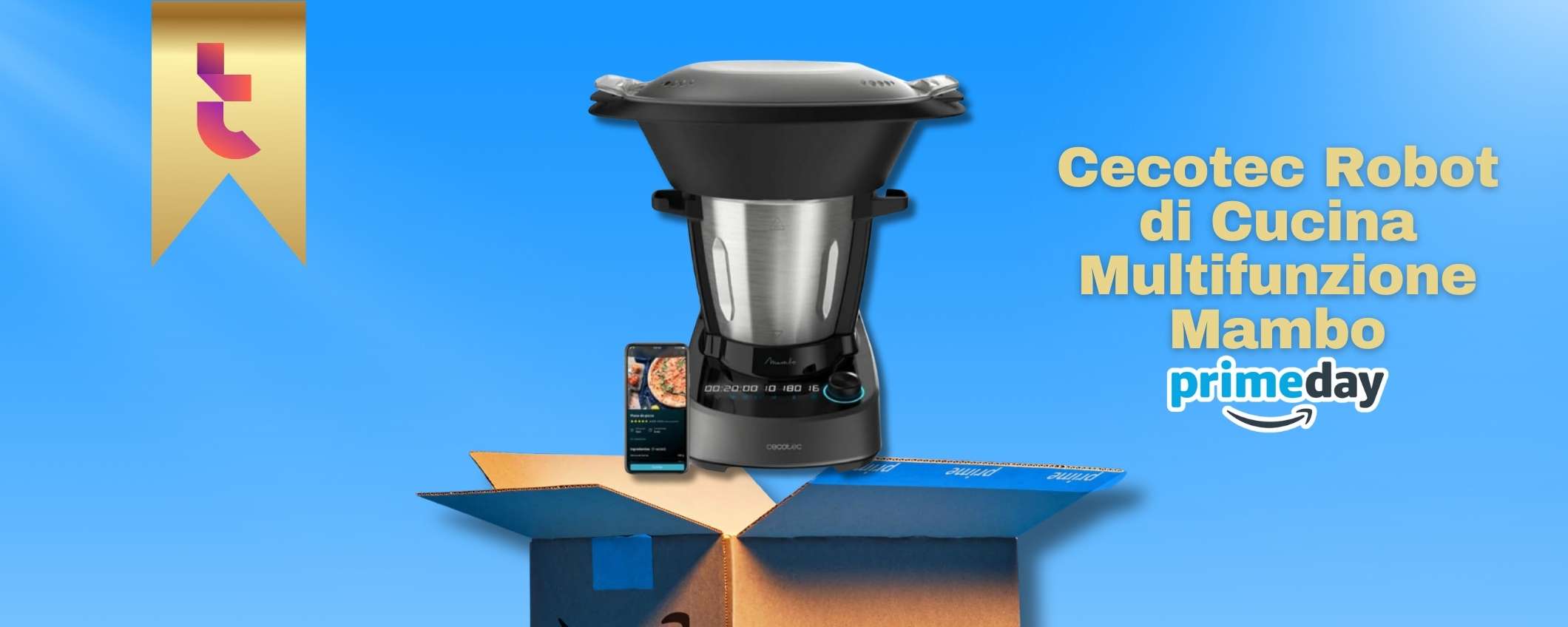 Il rivale del Bimby costa soli 169€ ed è perfetto: ultime ore Prime Day Il rivale del Bimby costa soli 169€ ed è perfetto: ultime ore Prime Day