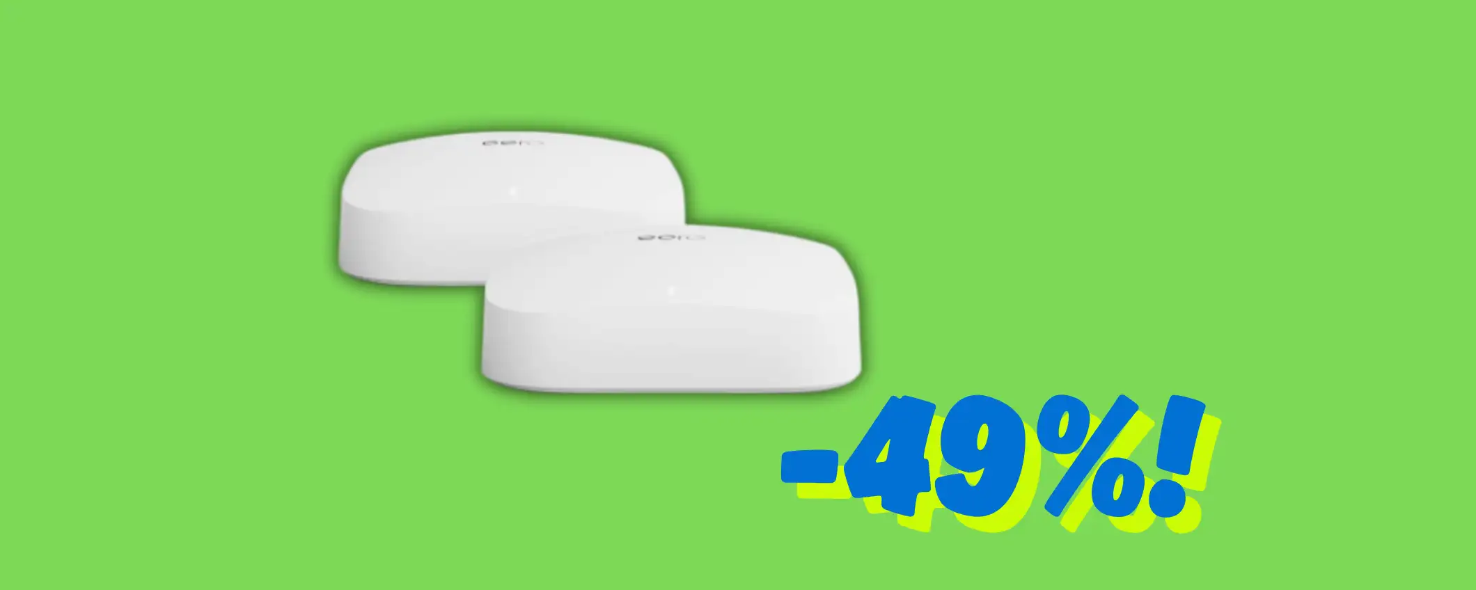 Router Wi-Fi Mesh Amazon eero Pro 6E: velocità imbattibile a metà prezzo