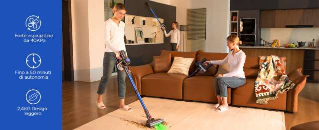 Aspirapolvere 6-in-1