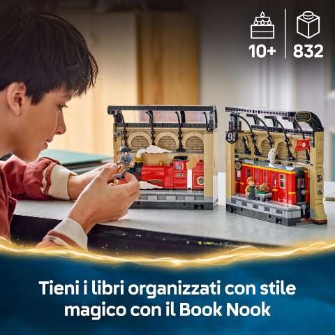Book Nook LEGO Harry Potter