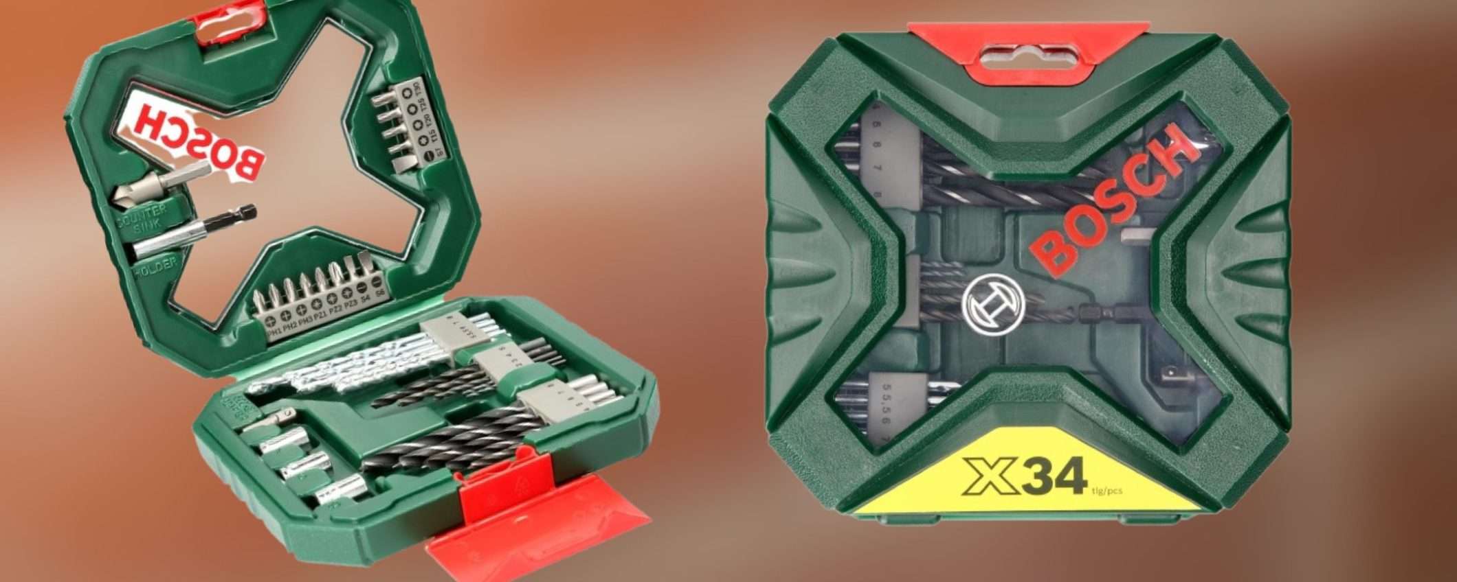 Bosch SHOCK: sconto 60% e prezzo PAZZESCO per il kit 34 in 1 (9,95€) Bosch SHOCK: sconto 60% e prezzo PAZZESCO per il kit 34 in 1 (9,95€)