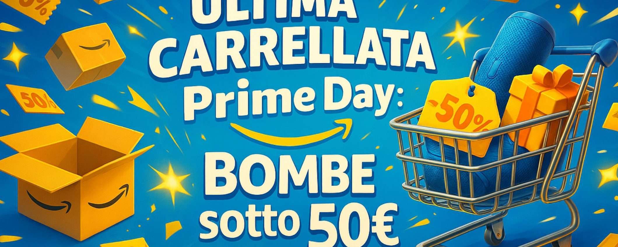 Amazon Prime Day ULTIMA mega carrellata di BOMBE SHOCK a meno di 50€