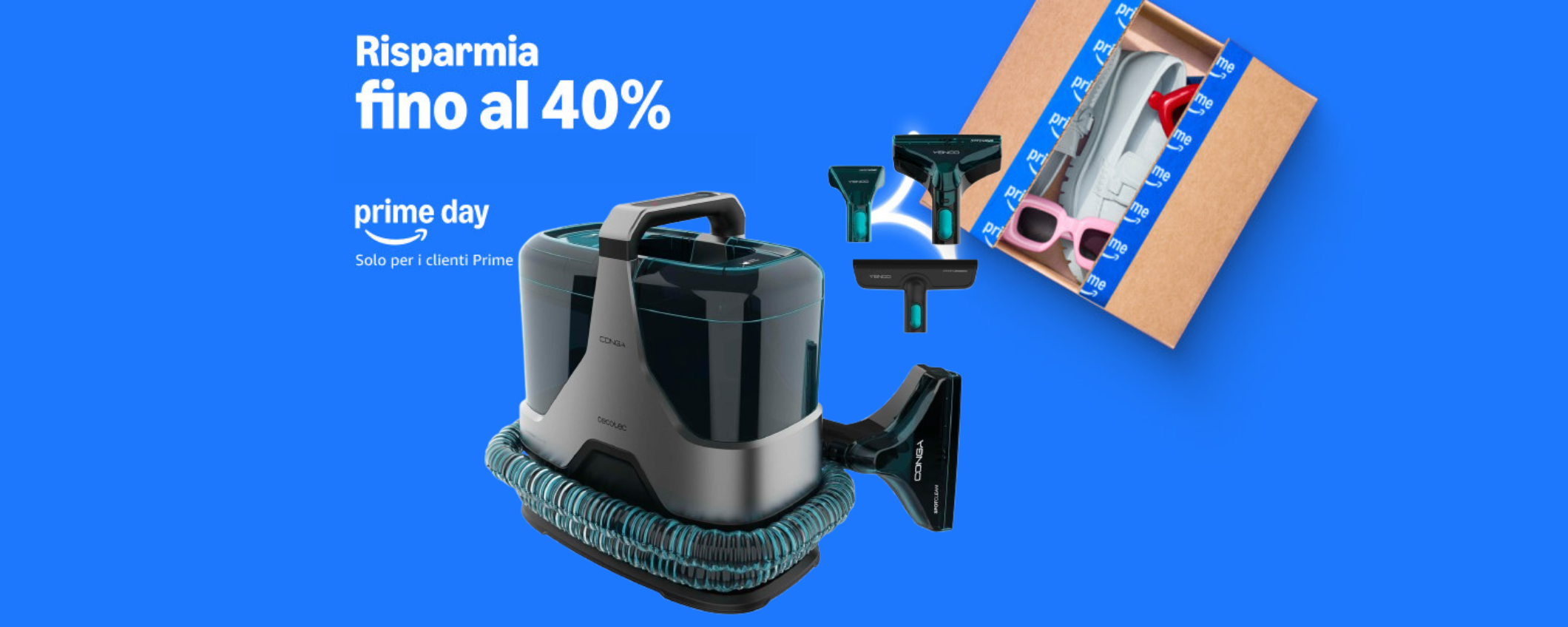 Cecotec Conga 6000 Carpet&Spot: Offerta Prime Day sulla lavatappezzeria