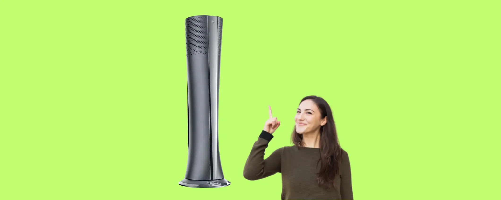 Il termoventilatore De'Longhi 3 in 1 che riscalda, rinfresca e purifica Il termoventilatore De'Longhi 3 in 1 che riscalda, rinfresca e purifica