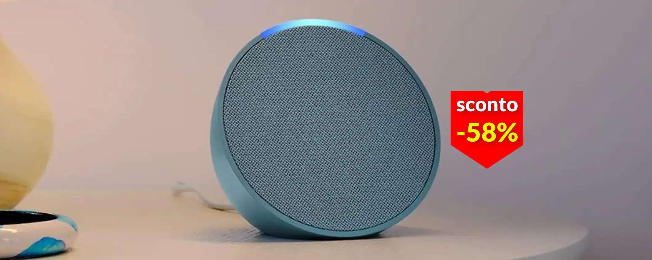 Echo Pop a soli 22€: c'è un mega sconto del 58% con le Offerte Prime Day Echo Pop a soli 22€: c'è un mega sconto del 58% con le Offerte Prime Day