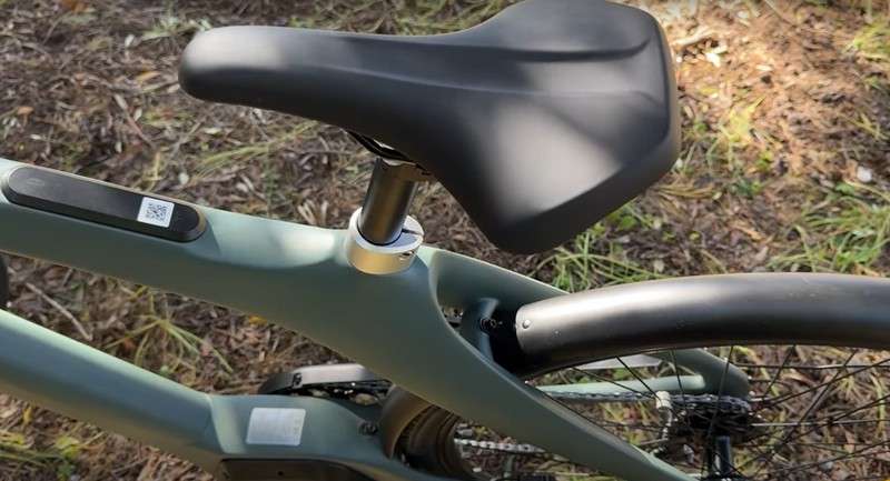 Engwe MapFour N1 Pro dettaglio sella