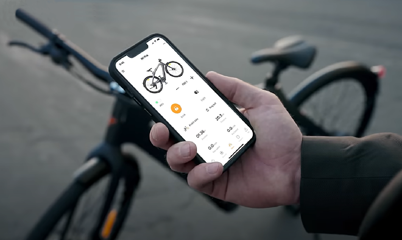 Engwe MapFour N1 Pro dettaglio app