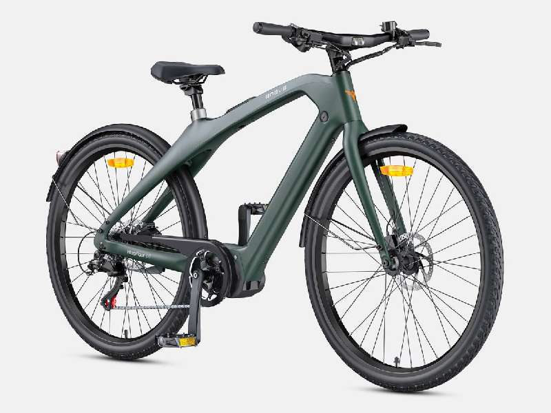 Engwe MapFour N1 Pro dettaglio ergonomia