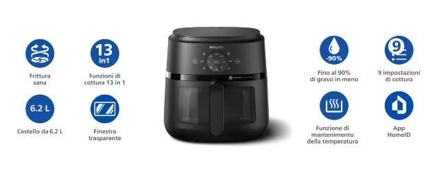 Friggitrice ad aria Philips sconto