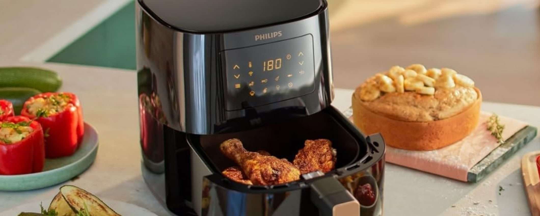 Friggitrice ad aria Philips con WiFi in OFFERTA PAZZA su Amazon Friggitrice ad aria Philips con WiFi in OFFERTA PAZZA su Amazon