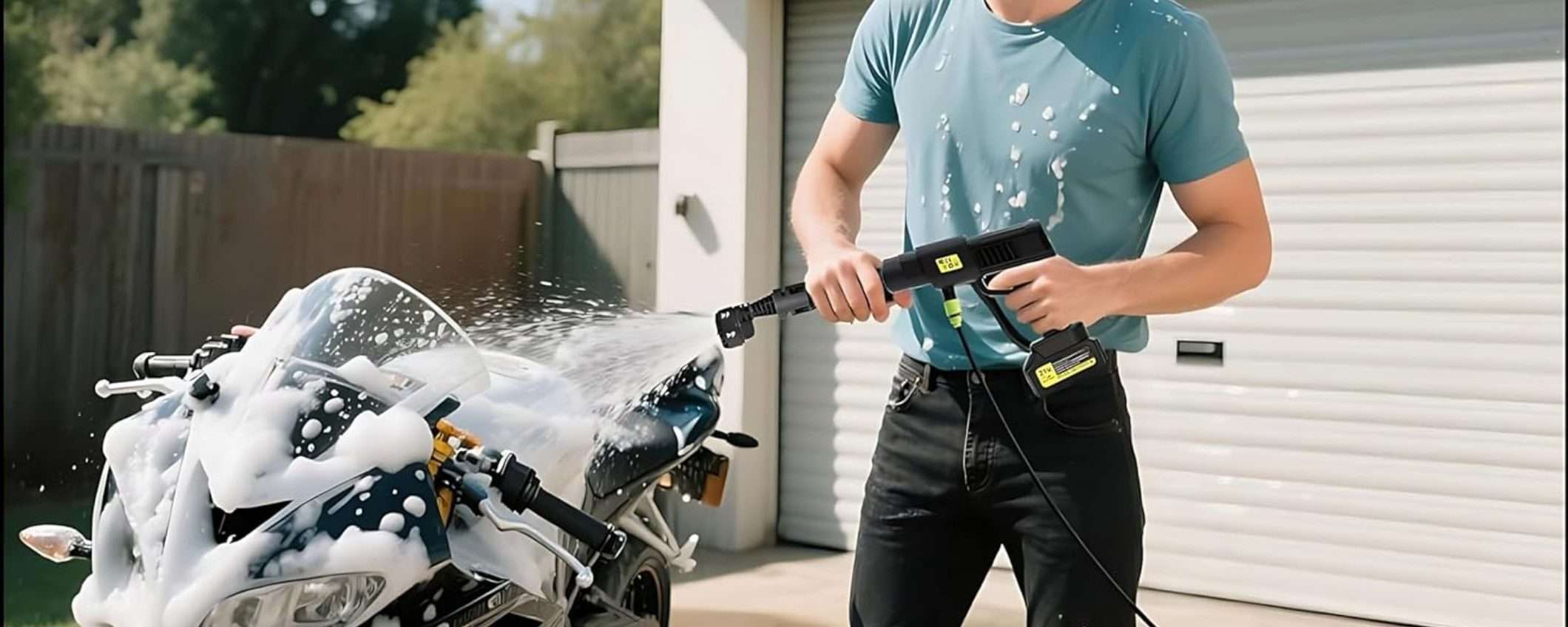 Offerta SHOCK con coupon: idropulitrice potente e senza fili a prezzo mini