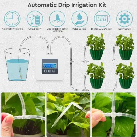 Irrigazione automatica piante