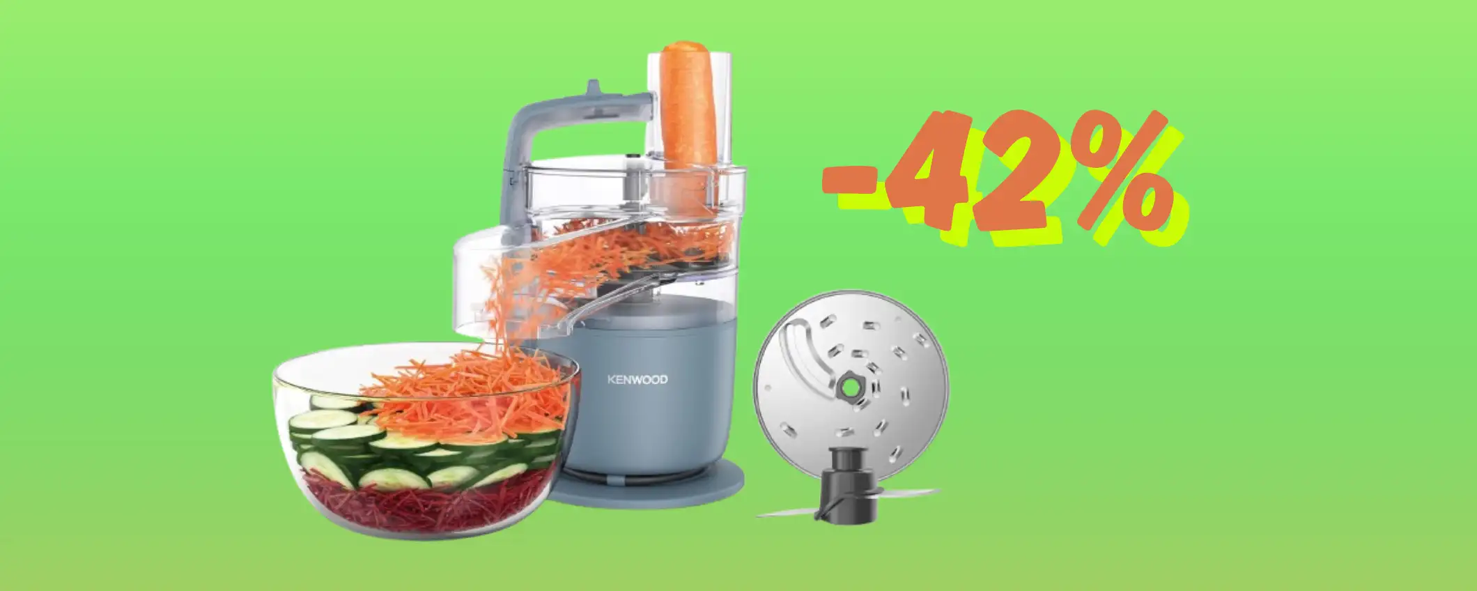 Kenwood MultiPro Go: il robot da cucina compatto