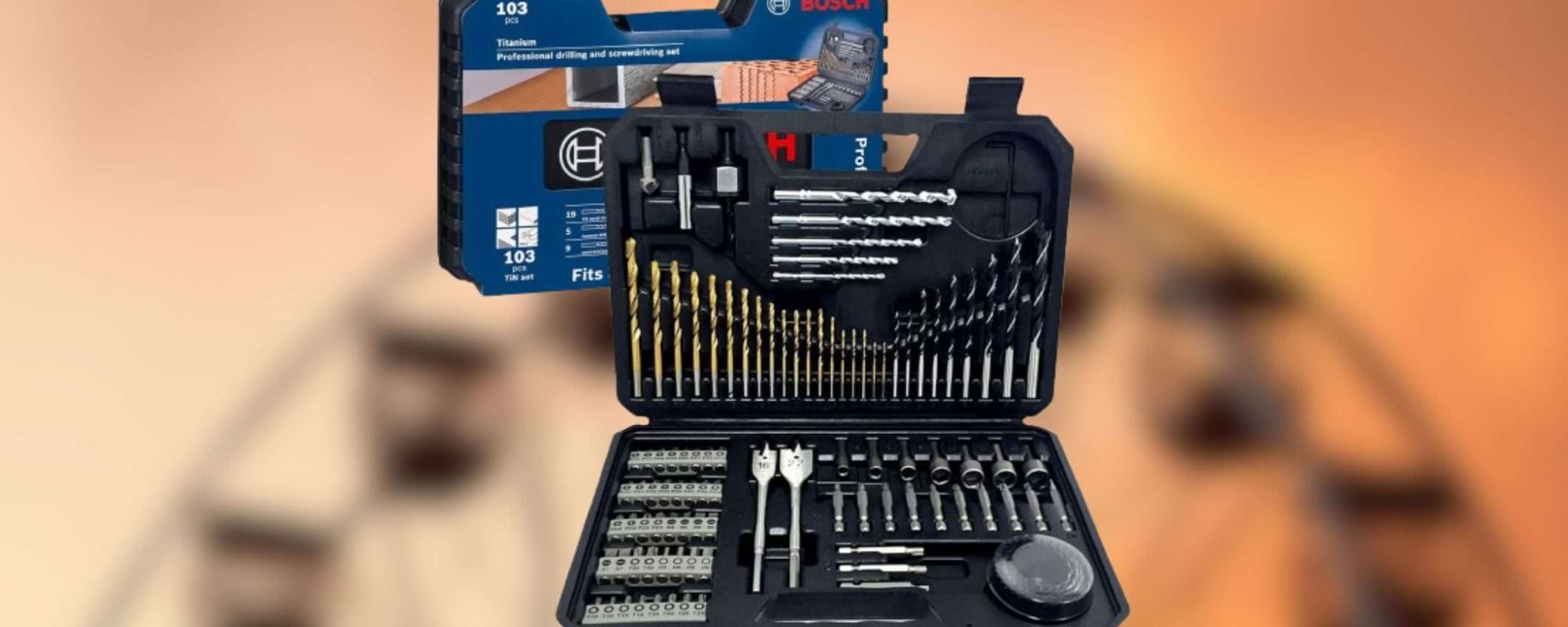 Sconto Prime Day da FERMI TUTTI: kit Bosch Professional 103 in 1 a 16,99€ Sconto Prime Day da FERMI TUTTI: kit Bosch Professional 103 in 1 a 16,99€