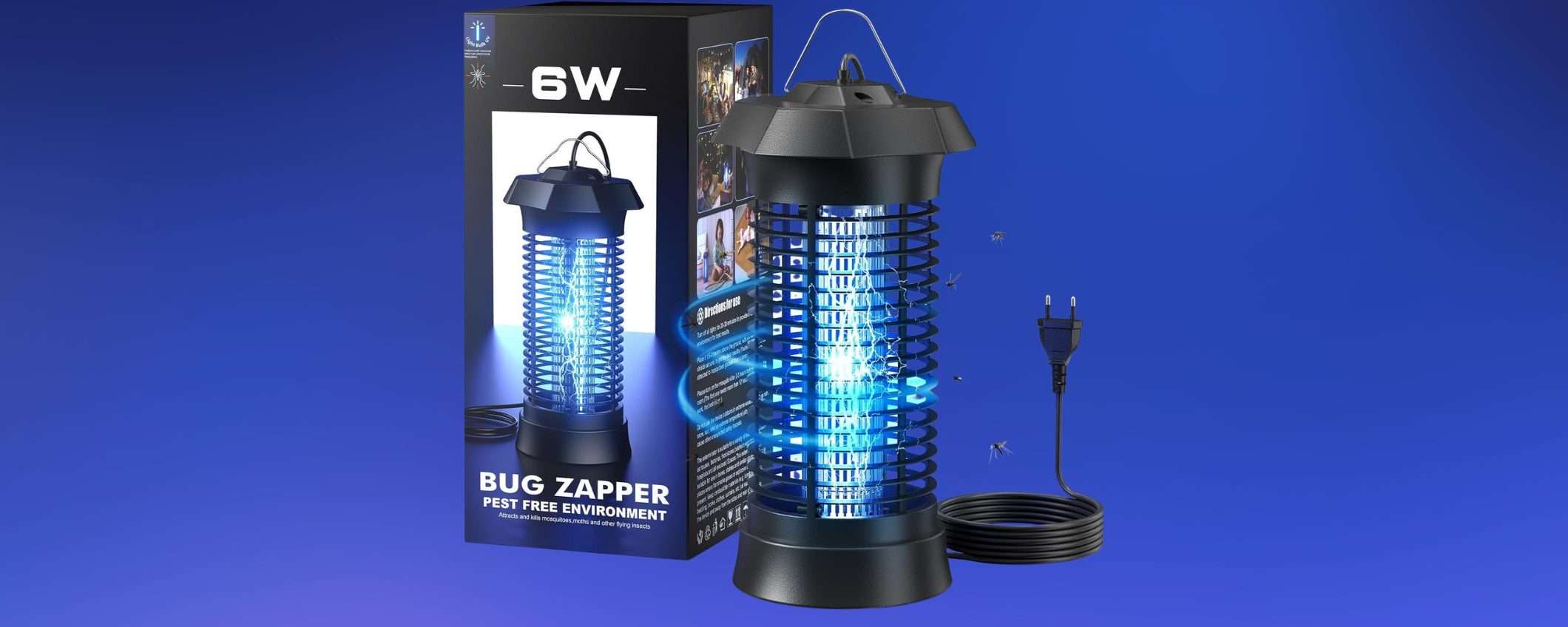 Super SCONTO sulla trappola elettrica: addio insetti, benvenuto relax Super SCONTO sulla trappola elettrica: addio insetti, benvenuto relax