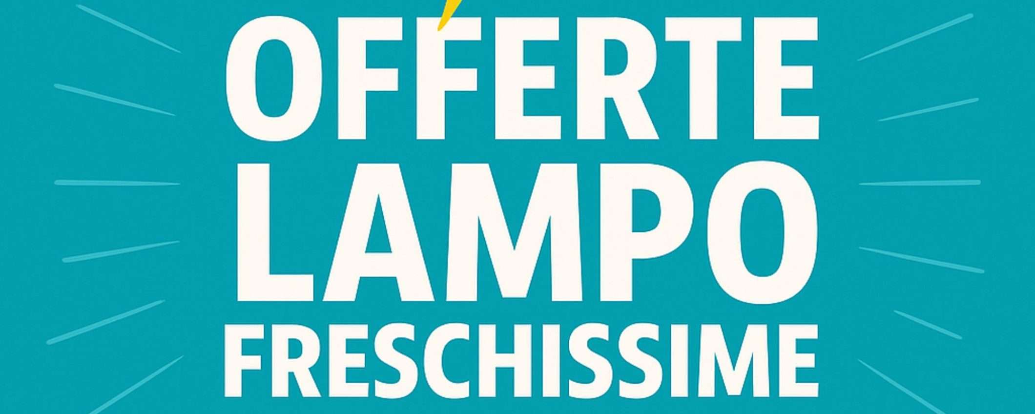 Offerte lampo FRESCHISSIME su Amazon per il 2 luglio: occasioni ASSURDE Offerte lampo FRESCHISSIME su Amazon per il 2 luglio: occasioni ASSURDE