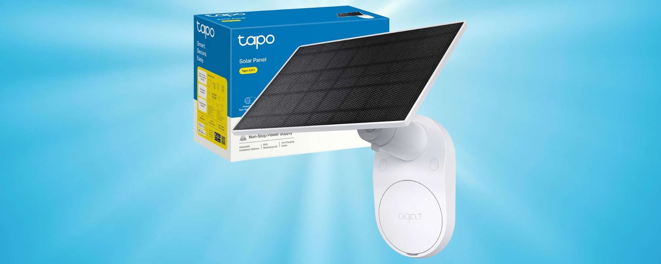 Super offerta sul pannello solare Tapo A201: ora a meno di 20 euro