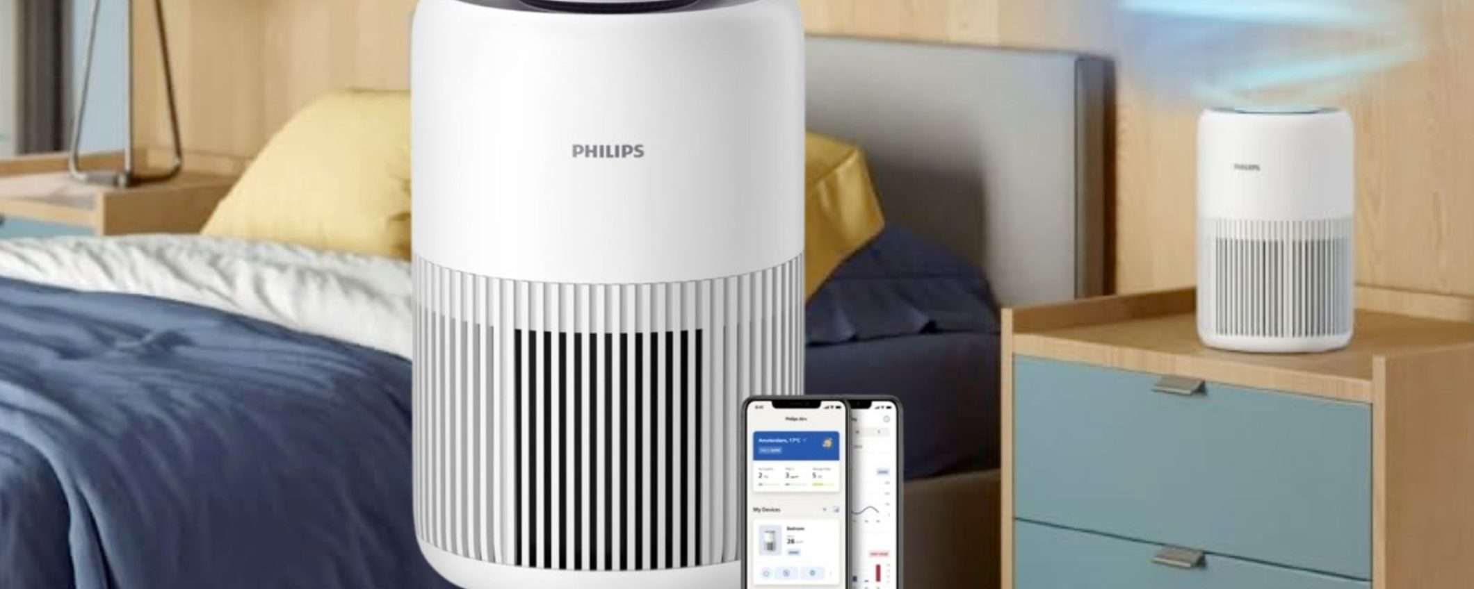 Philips Serie 900: prezzo BOMBA per l'eccellente purificatore d'aria smart Philips Serie 900: prezzo BOMBA per l'eccellente purificatore d'aria smart