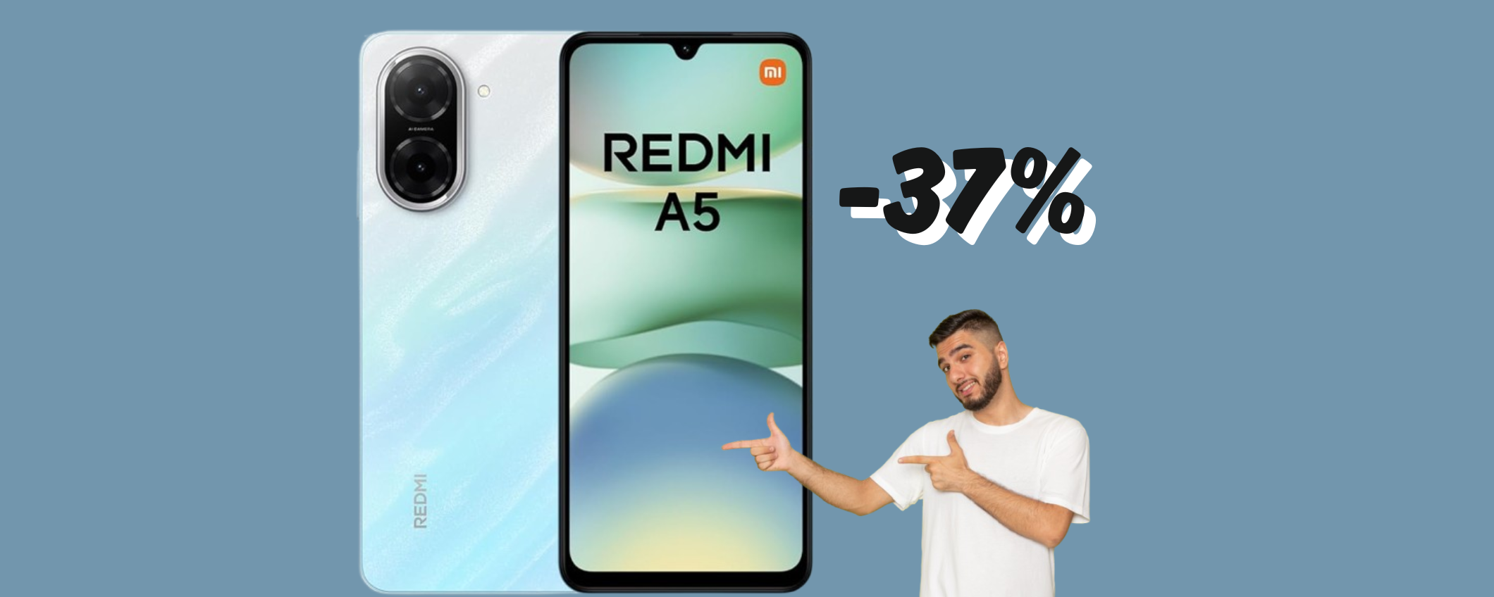 Redmi A5: il compagno ideale per ogni giorno Redmi A5: il compagno ideale per ogni giorno