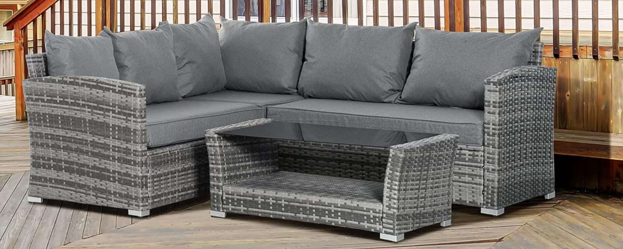 Set mobili da giardino Outsunny in offerta lampo su Amazon: MAXI SCONTO Set mobili da giardino Outsunny in offerta lampo su Amazon: MAXI SCONTO