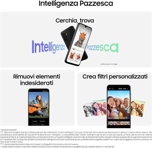 Samsung Galaxy A26 5G intelligenza artificiale