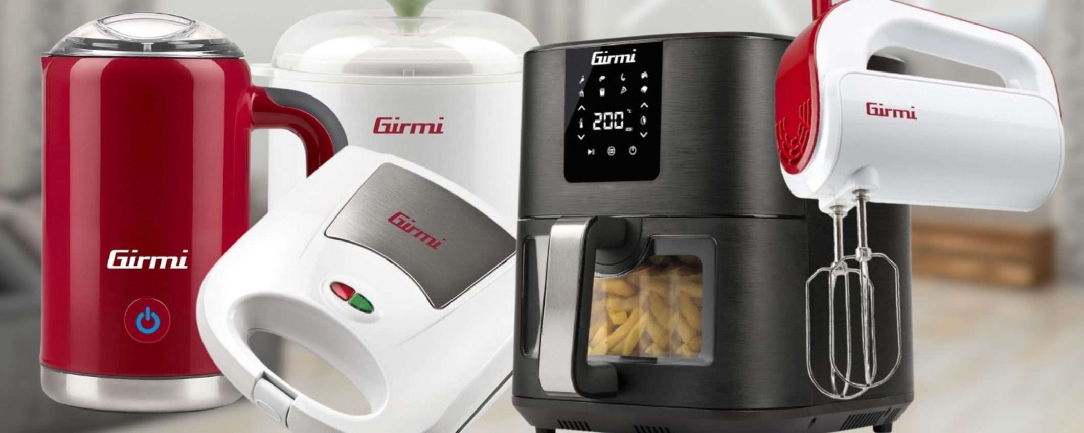 Girmi da 10€ su Amazon: elettrodomestici spettacolari a prezzo SBRICIOLATO
