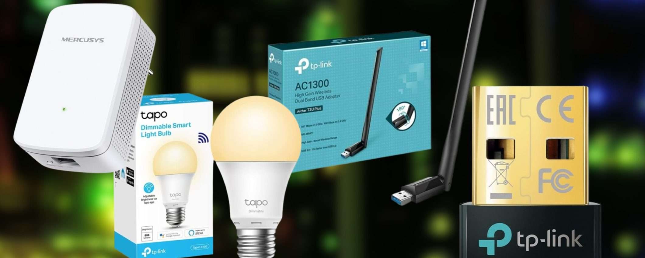 TP-Link da 6,99€ a meno di 20€: offerte tech STRABILIANTI Amazon Prime Day TP-Link da 6,99€ a meno di 20€: offerte tech STRABILIANTI Amazon Prime Day